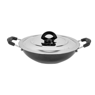 Aluminum Appam Pan With Lid, 22 CM