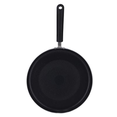 Royalford Non-Stick Pancake Pan, 26CM - Induction Crepe Pan with Heat Resistant Handle, Griddle Dosa Tawa - Ideal for Crepe Chapatti Pancakes Dosa Omelettes Flatbreads Fried Eggs Tortilla