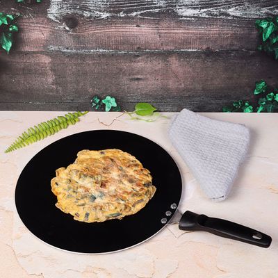 Durable Aluminium Material, Heat Resistant Handle Non-Stick Tawa RF5331 Royalford 