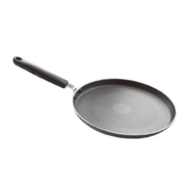 Royalford 28cm Non-Stick Pancake Maker | Aluminium Crepe Pan, Induction base with Super Heat Distribution & Retention | Durable Design, Strong Handle, 3MM Thickness & Dishwasher Safe 