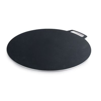 Royalford RF8447 35 cm Non Stick Tawa | Marble Coating Pan | Suitable for Crepe, Chapatti, Pancakes, Roti, Dosa, Flatbread, or Naan Bread - Thick Non-Stick Surface