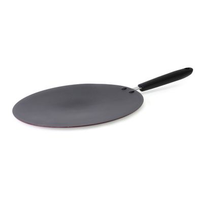 Royalford Non Stick Tawa | 3 Layer Non-Stick Surface | 30cm | RF2013 | Bakelite Handle | 2.5mm Thickness Pan Suitable for Crepe, Chapatti, Pancakes, Roti, Dosa, Flatbread or Naan Bread