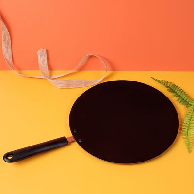 Royalford Non Stick Tawa | 3 Layer Non-Stick Surface | 30cm | RF2013 | Bakelite Handle | 2.5mm Thickness Pan Suitable for Crepe, Chapatti, Pancakes, Roti, Dosa, Flatbread or Naan Bread