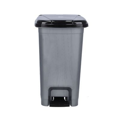 Royalford Slim Pedal Dust Bin, 15L Plastic Waste Bin RF10794 | Practical Slim Bin for Bathroom, Kitchen or Office | Foot Pedal Trash Bin for Commercial Purpose