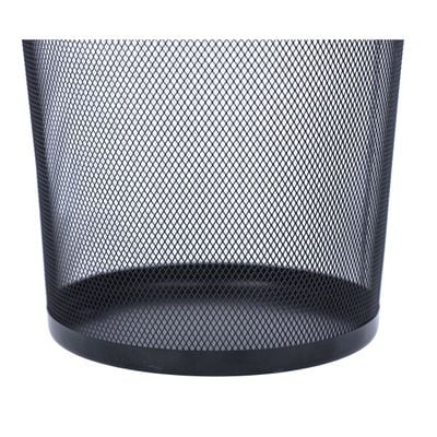 Royalford Mesh Waste Bin - Portable Round Metal Small Trash Can Wastebasket, Garbage Container Bin Paper Bin | Compact Design | Ideal for Bathrooms, Kitchens, Home Offices & More