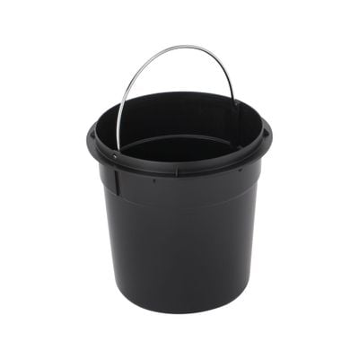 Royalford 7 liter Pedal Dustbin- RF12090/ Step On, Steel Pedals, Iron Handle, Plastic Base, for Waste Disposal, with Removable Inner bucket/ Trash Can for Home, Office, Bathroom, School, Restaurant/ Stainless Steel Bin, Slow Closing Lid and Hands Free Opening/ Silver