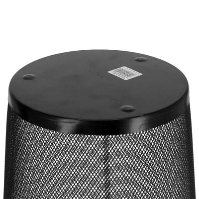 Royalford RF9796 Mesh Waste Bin - Portable Round Metal Small Trash Can Wastebasket, Garbage Container Bin Paper Bin | Compact Design | Ideal for Bathrooms, Kitchens, Home Offices & More