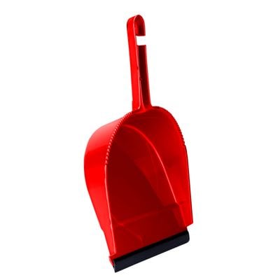 Royalford One Click Series - Dustpan | RF8838 | Long Handle  with Polymer Construction - Dust Clearing and Picking Tool Perfect for Home or Office Use - Accommodates Any Broom/Hand Brush - Dust Pan Scoop Sweeper