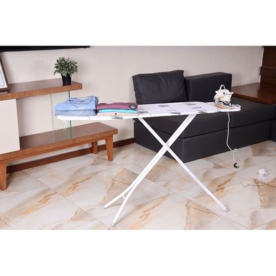 Ironing Board with Iron Rest | Adjustable Height | 7 mm Foam