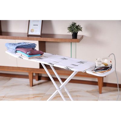 Ironing Board with Iron Rest | Adjustable Height | 7 mm Foam