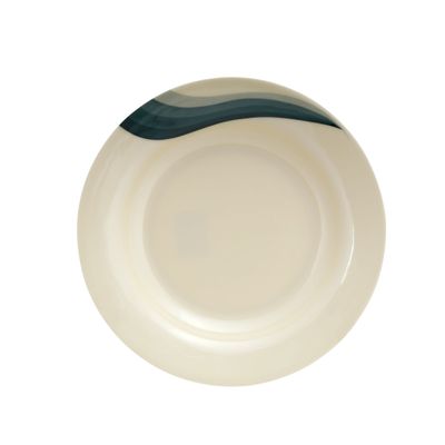 Royalford RF8022 10" Melamine Ware Super Rays Deep Plate - Soup Plates Pasta Plates | plate with playful Classic decoration, dishwasher safe | Ideal for Soup, Deserts, Ice Cream & More