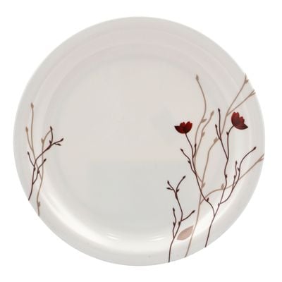 Royalford 10.5" Melamine Plate | Soup Plates Pasta Plates | RF6733 | plate with playful Classic decoration, dishwasher safe | Ideal for Soup, Desserts, Ice Cream & More