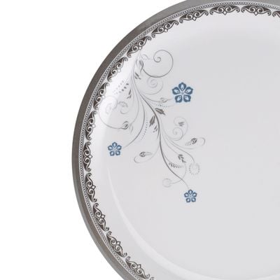 Melamineware Round Dinner Plate, 11" Serving Plate, RF10601 | Plate with Elegant Floral Design | Ideal for Dinner, Lunch, Breakfast, Parties & More