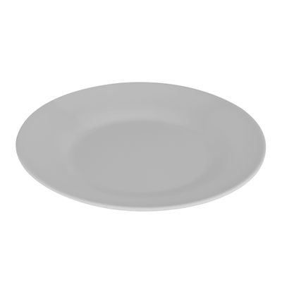 Melamineware Deep Plate, 10" Dinner/ Serving Plate, RF10856 | Plate with Classic Design | White Round Deep Soup Plate | Ideal for Soup, Desserts, Ice Cream & More