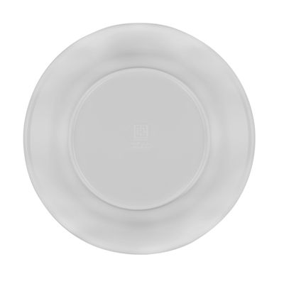 Melamineware Deep Plate, 10" Dinner/ Serving Plate, RF10856 | Plate with Classic Design | White Round Deep Soup Plate | Ideal for Soup, Desserts, Ice Cream & More