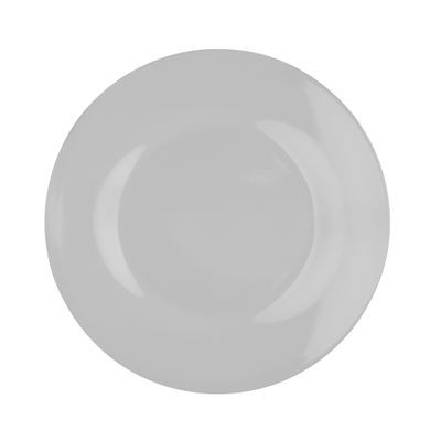 Melamineware Deep Plate, 10" Dinner/ Serving Plate, RF10856 | Plate with Classic Design | White Round Deep Soup Plate | Ideal for Soup, Desserts, Ice Cream & More