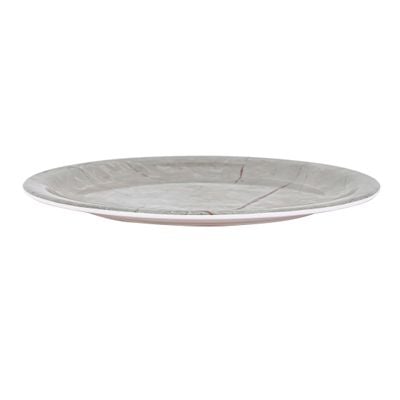 Royalford 11 inch Melamine Ware Round Dinner Plate | RF8480 | Meal Plates Pasta Rice Plate | Plate with Classic Design | Ideal for Rice, Desserts, Ice Cream & More