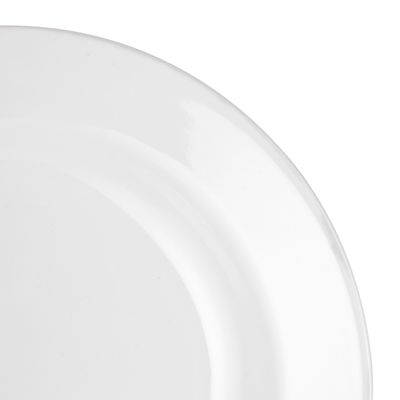 Melamine Ware Dinner Plate, 10" Deep Serving Plate, RF10855 | Plate with Classic Look | White Round Deep Soup Plate | Ideal for Soup, Desserts, Ice Cream & More