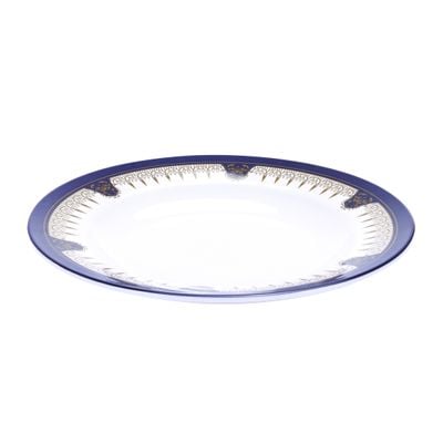 Royalford 10" Soup Plate - Soup Plates Pasta Plates | plate with playful Classic decoration, dishwasher safe | Ideal for Soup, Deserts, Ice Cream & More