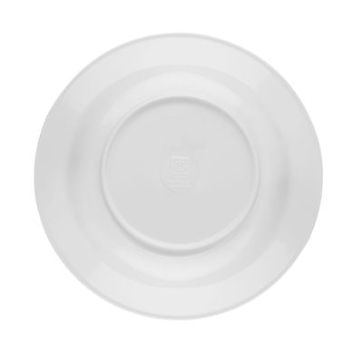 Melamineware Deep Plate, 8" Dinner/ Serving Plate, RF10858 | Plate with Classic Design | White Round Deep Soup Plate | Ideal for Soup, Desserts, Ice Cream & More