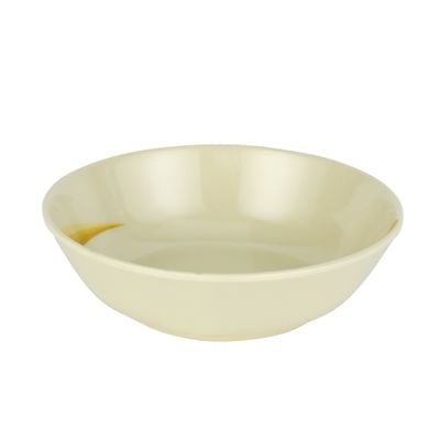 Royalford 6-inch Melamine Ware Super Rays Serving Bowl - Portable, Lightweight Breakfast Cereal Dessert Serving Bowl | Dishwasher & Microwave Free | Ideal for Rice, Pasta, Deserts & More (Orange)