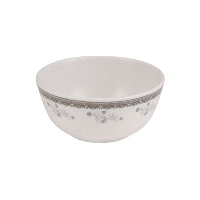 Melamineware Serving Bowl | 4.5" Deep Soup Bowl | RF10610 | Durable & Chip Resistant Bowl | Non-Toxic & Hygienic | White Bowl for Soup, Cereal, Salad, Ice-cream, Dessert