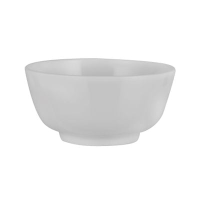 Melamineware Bowl, 4.5" Deep Serving/ Soup Bowl | RF10861 | Durable & Chip Resistant Bowl | Non-Toxic & Hygienic | White Bowl for Soup, Cereal, Salad, Ice-cream, Dessert