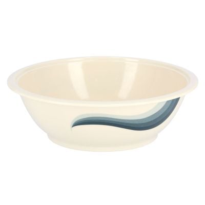 Royalford RF8034 10" Melamine Ware Super Rays Bowl with Lid - Portable, Lightweight Bowl Breakfast Cereal Dessert Serving Bowl | Ideal for Rice, Pasta, Deserts, Icecream & More (Green)