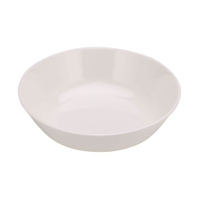 Melamineware Bowl, 9 inch Deep Serving/ Soup Bowl, RF10863 | Durable & Chip Resistant Bowl | Non-Toxic & Hygienic | White Bowl for Soup, Cereal, Salad, Ice-cream, Dessert