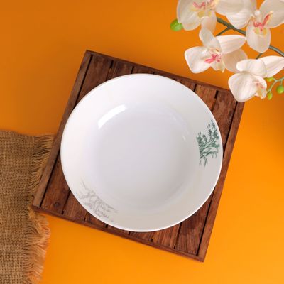 Royalford 8.5" Melamine Ware Serving Bowl, RF9889 | Portable | Lightweight Salad Bowls, Pasta Bowl, Sturdy Mixing Bowl, Breakfast Cereal Dessert Serving Bowl | Ideal for Soup, Rice, Pasta, Desserts & More