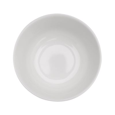 Royalford Melamineware Bowl, 3.5" Deep Serving/ Soup Bowl | RF10860 | Durable & Chip Resistant Bowl | Non-Toxic & Hygienic | White Bowl for Soup, Cereal, Salad, Ice-cream, Dessert