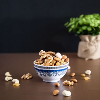 Royalford Periwinkle 3.5 inch Melamineware Rice Bowl- RF2437BL | Serving Bowl, Portable, Lightweight Bowl Breakfast Serving Bowl | Freezer Safe | Ideal for Rice, Pasta, Deserts, Ice-cream & More