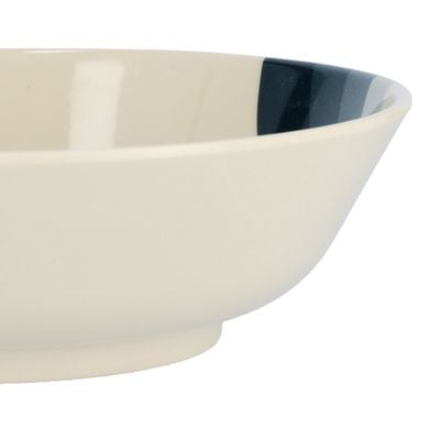 Royalford 8.5" Melamine Ware Super Rays Serving Bowl - Portable, Lightweight Bowl Breakfast Cereal Dessert Serving Bowl | Ideal for Rice, Pasta, Deserts, Icecream & More (Green)