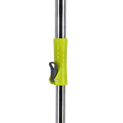 Royalford Proactive Mop- RF7721| Stainless Steel Built with Stainless Steel Handle and Adjustable Height| Equipped with a Handle and Rolling Wheels| No Spill and No Damage to the Floor| Premium-Quality Mop and Bucket with High Efficiency| Green