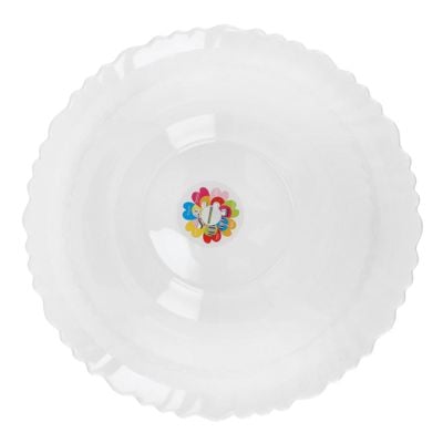 9-inch Opal WareSpin Bowl - Portable, Lightweight Bowl Breakfast Cereal Dessert Serving Bowl | Dishwasher Safe | Ideal for Rice, Pasta, Deserts, Icecream & More (White)