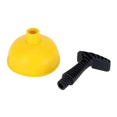 Royalford Small Plunger, Rubber With Plastic Handle, RF10295 | Powerful Plunger for Sink & Drain with Labor-saving Handle | Plunger for Kitchens, Bathrooms, Sinks, Bathtubs, Showers