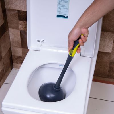 Royalford Toilet Plunger- RF2371GR|Ideal to Unclog Pipes and Sinks for Kitchen, Bathroom, Wash Basin, Bath Tubs| Effortless and Easy Cleaning for all Drain Types| Premium-Quality, Light-Weight and Highly Durable