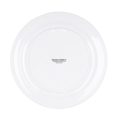 Royalford Porcelain Magnesia Flat Plate, 6 Inch