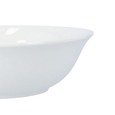 Royalford RF8011 Magnesia Porcelain Bowl 7-Inch - Portable, Salad Bowl, Soup Bowl, Multipurpose Serving Bowl | Ideal for Home, Catering & More