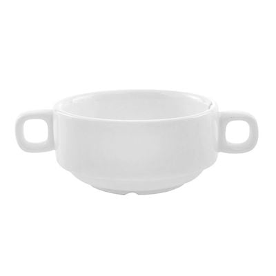 Magnesia Porcelain Soup Bowl, 4.5 Inch