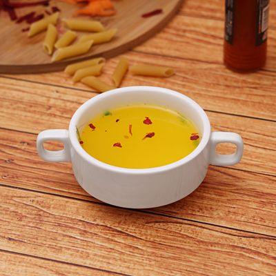 Royalford Magnesia Porcelain Soup Bowl, 4.5 Inch