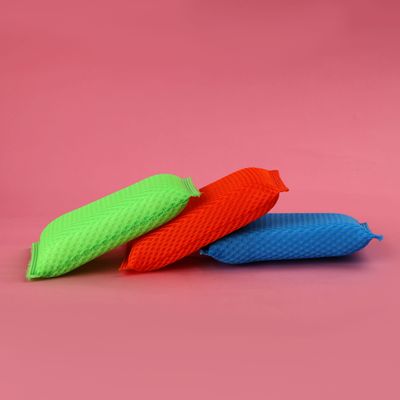 Royalford Royalbright Heavy Duty Scrub Sponges- RF11079| Cleaning Sponges for Kitchen, Sink and Bathroom Use| Cleaning Supplies made with Premium-Quality Material| Ideal for Dish Wash Liquid| Multi-Purpose and No Scratch Rectangular Sponge| Pack of Three| Multi-Color