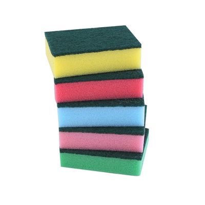 Royalford 5 Pcs Rosele Wilkin's Scouring Pad - Dishwashing Sponges Cleaning Heavy Duty Scrub Pad by Scrub-it - | Reusable | Perfect Use for Kitchen, Dishes Kitchen Scrubbers & Metal Grills & More