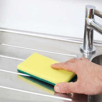 Royalford RF4868 SS Rosele Wilkins Sponge Scrubber Set - Dish-Washing Sponges Cleaning Heavy Duty Scrub Sponge by Scrub-it - Scrubbing Sponges Use for Kitchen, Bathroom & More