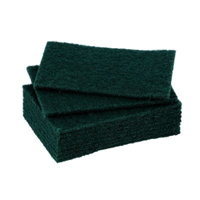 Royalford RF4856 Rosele Wilkins Scouring Pad - Dish-Washing Pad Cleaning Heavy Duty Scrub Pad | Reusable | Perfect Use for Kitchen, Bathroom Dishes Kitchen Scrubbers and Metal Grills & More (Green)