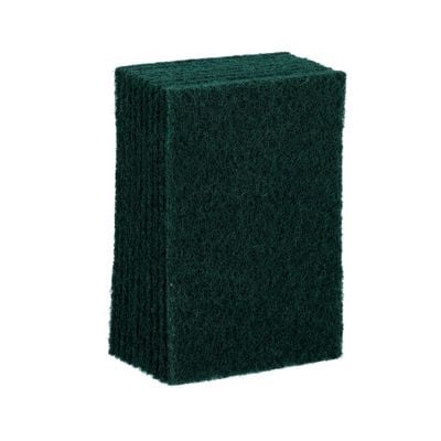 Royalford RF4856 Rosele Wilkins Scouring Pad - Dish-Washing Pad Cleaning Heavy Duty Scrub Pad | Reusable | Perfect Use for Kitchen, Bathroom Dishes Kitchen Scrubbers and Metal Grills & More (Green)