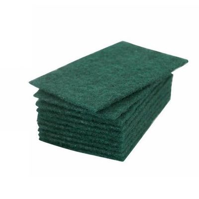 Royalford RF4856 Rosele Wilkins Scouring Pad - Dish-Washing Pad Cleaning Heavy Duty Scrub Pad | Reusable | Perfect Use for Kitchen, Bathroom Dishes Kitchen Scrubbers and Metal Grills & More (Green)