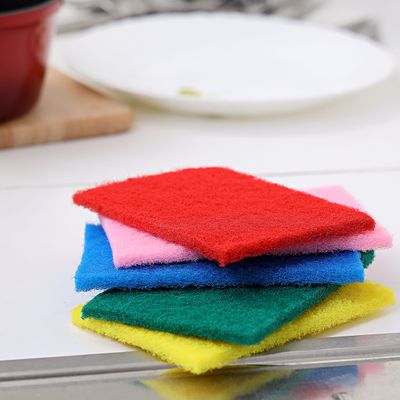 Royalford RF4855 SP Rosele Wilkins Scouring Pad - Dishwashing Sponges Cleaning Heavy Duty Scrub Pad by Scrub-it - | Reusable | Perfect Use for Kitchen, Bathroom Dishes Kitchen Scrubbers and Metal Grills & More