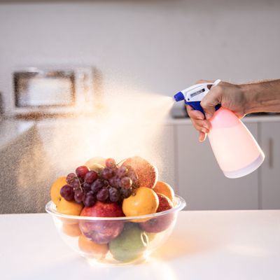 Royalford Spray Bottle | 500ml | Leak Proof Trigger Sprayer | RF9747 | Water Mist Stream Liquid Container | Portable and Durable Transparent Body | Ideal for Salon, Tattooing, Hairdressing