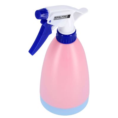 Spray Bottle | 500ml | Leak Proof Trigger Sprayer | RF9747 | Water Mist Stream Liquid Container | Portable and Durable Transparent Body | Ideal for Salon, Tattooing, Hairdressing